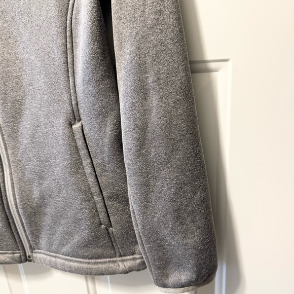 THE NORTH FACE Youth Girls sz L Gray Fleece Zip Jacket - Picture 8 of 13